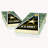 2' X 4' US Army Cornhole Set With Carry Case
