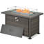Table d'extérieur pour foyer d'extérieur au propane en rotin pour patio extérieur-11317520-28353657