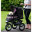 Pet Gear No-Zip NV Pet Stroller for Cats/Dogs, Easy Entry, Gel-Filled Tires, Plush Pad, Cover Incl.-10410895