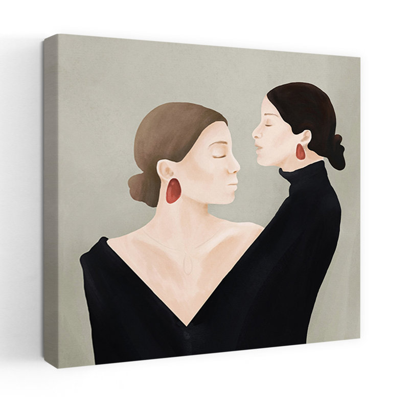 Flow Line - Wrapped Canvas Print, 121.92 cm H x 121.92 cm W
