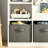 Kids Bookcase And Bookshelf With 3 Collapsible Fabric Drawers Display Stand