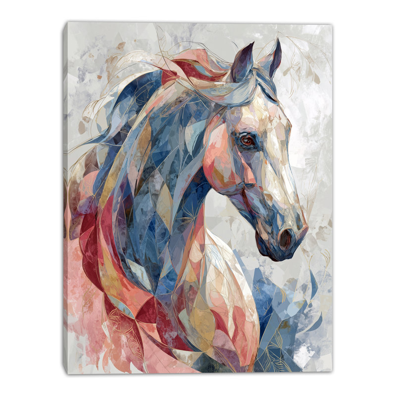Art mural sur toile Facet Spirit, L 16 po x H 24 po x P 1,5 po