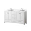 Meuble-lavabo double 60 po avec plateau Souther-1590119315-1590119316
