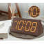 Réveil numérique en bois pour chambre à coucher et bureau, horloge numérique avec grands chiffres-1988328567