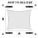 Toile d'ombrage ultra-résistante Colourtree Customize 260 GSMSer