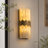 2 - Light Natural Alabaster Wall Sconce