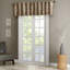 Andora Faux Silk Embroidered Window Valance-1945644566