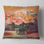Roses sur table en marbre - coussin à imprimé floral-31479698-31479694