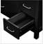 Ensemble de meuble-lavabo noir 36 po avec lavabo en céramique 36 po - 2 portes à fermeture douce et 5 tiroirs