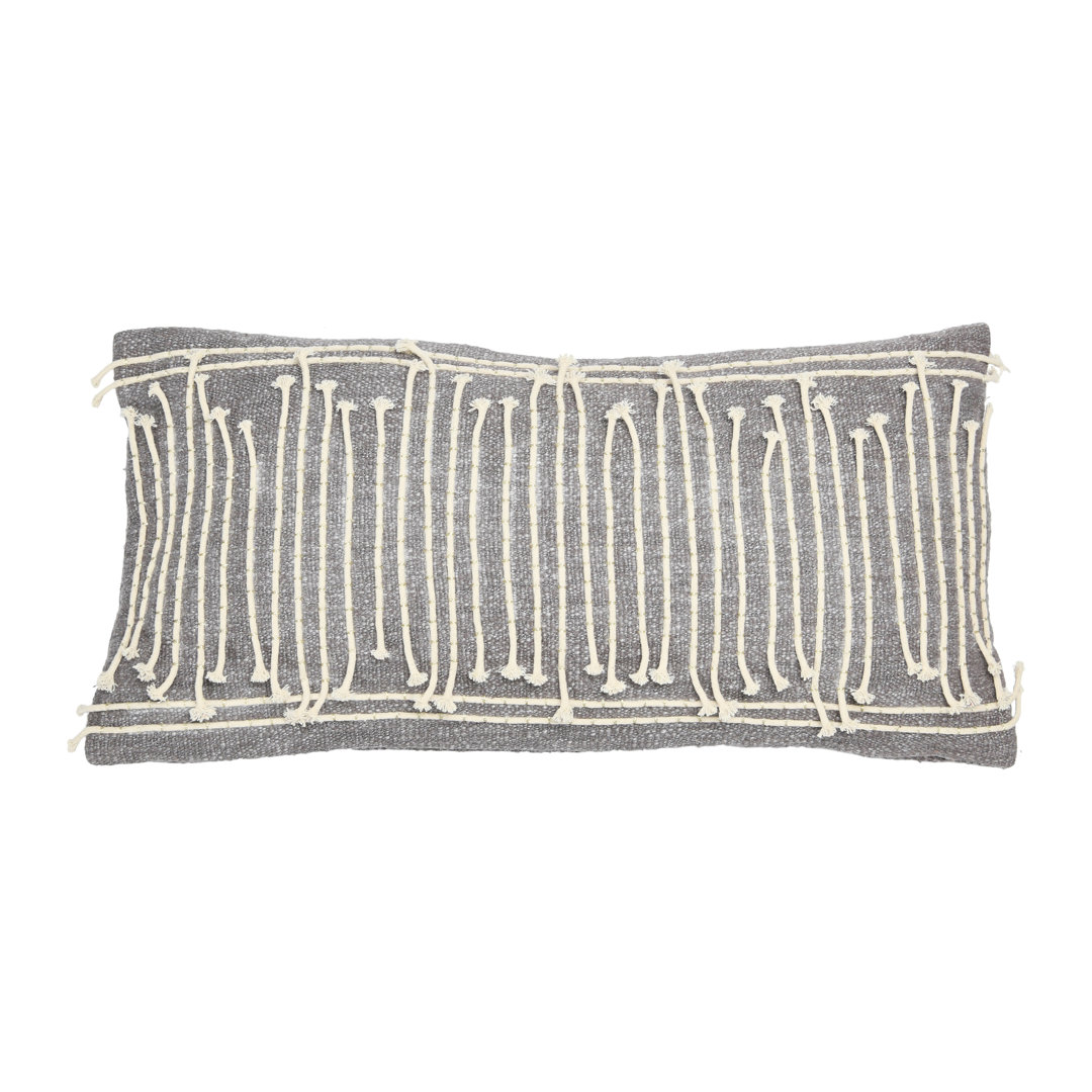 Rectangular Cotton Pillow Cover & Insert Bloomingville