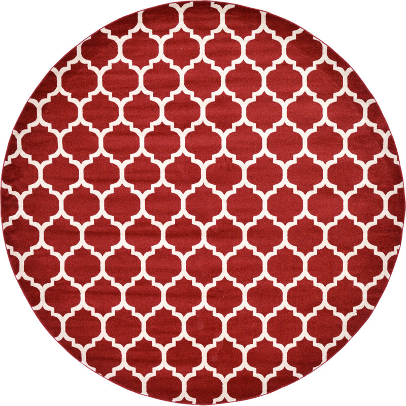 Molly Geometric Indoor Rug, Round 12'2"