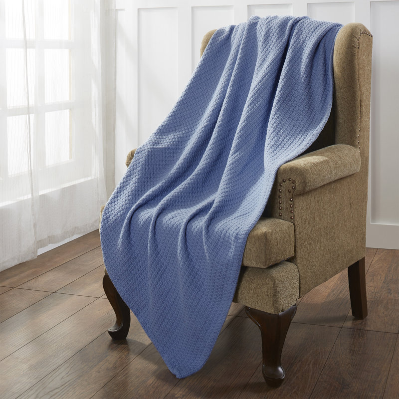 Couverture en coton , Très grand, Denim