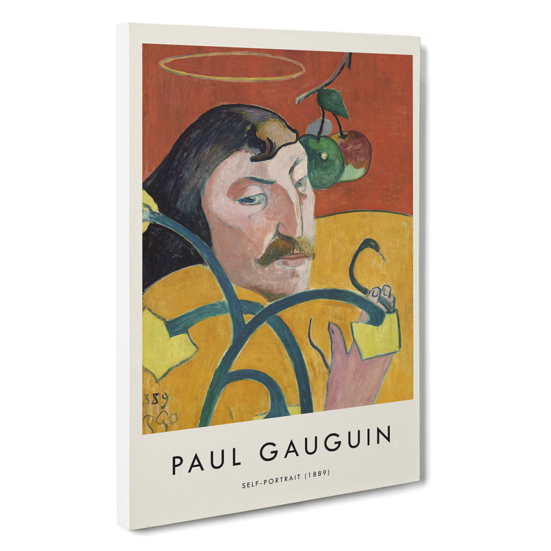Self Portrait Vol.2 by Paul Gauguin - Wrapped Canvas Painting, 76cm H x 50cm W x 3cm D