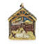 6'' Handmade Glass Religious & Spiritual Holiday Shaped Ornament