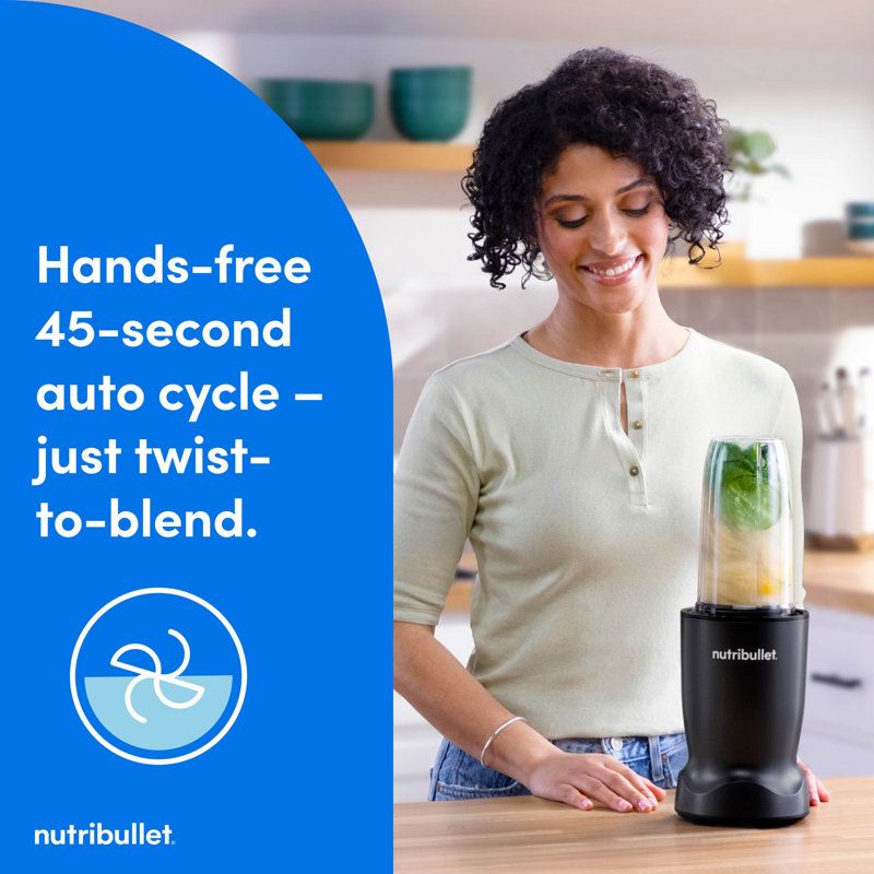 Mélangeur NutriBullet Turbo Personal 1000 watts, Black