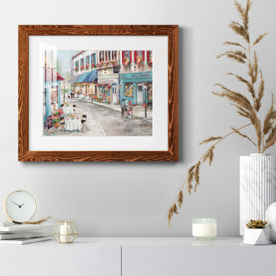 " Quaint Cafe " Painting Print