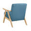 Chaise d'appoint rembourrée 1Pc, chaise confortable-1846554009