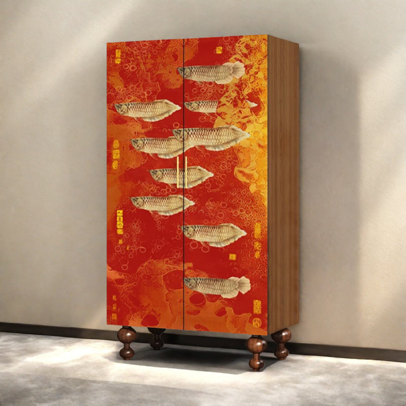 Crocodile, Noyer / rouge