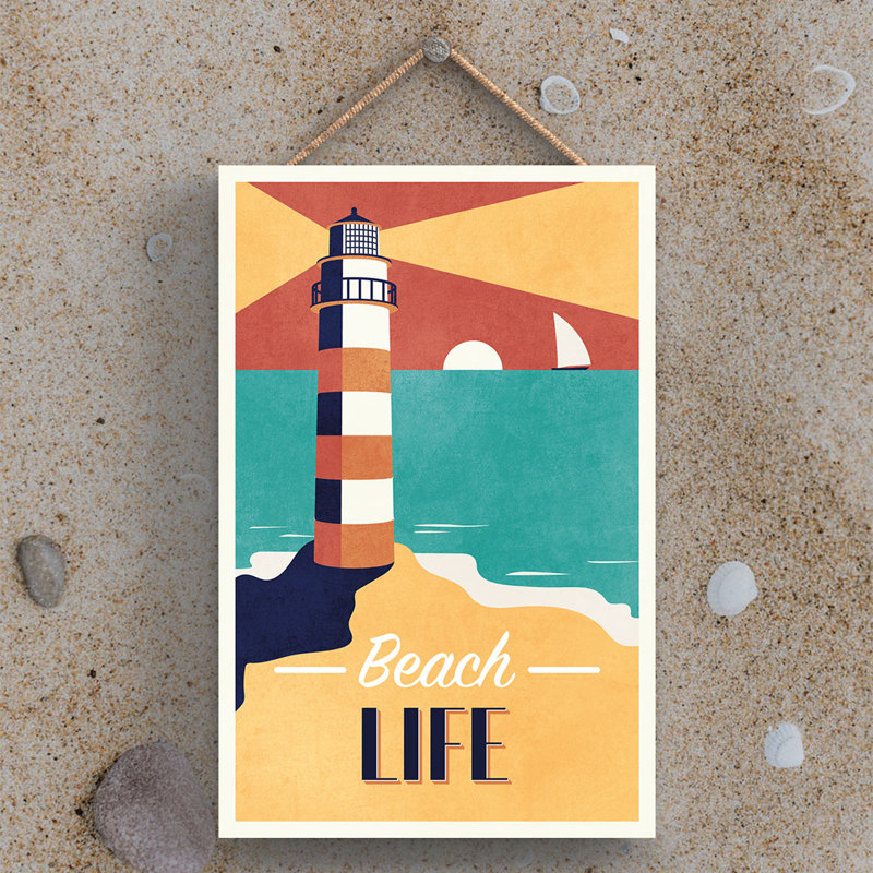 Hutcheson Nautical & Beach Wall Decor, 18.5cm H x 12cm W x 0.9cm D