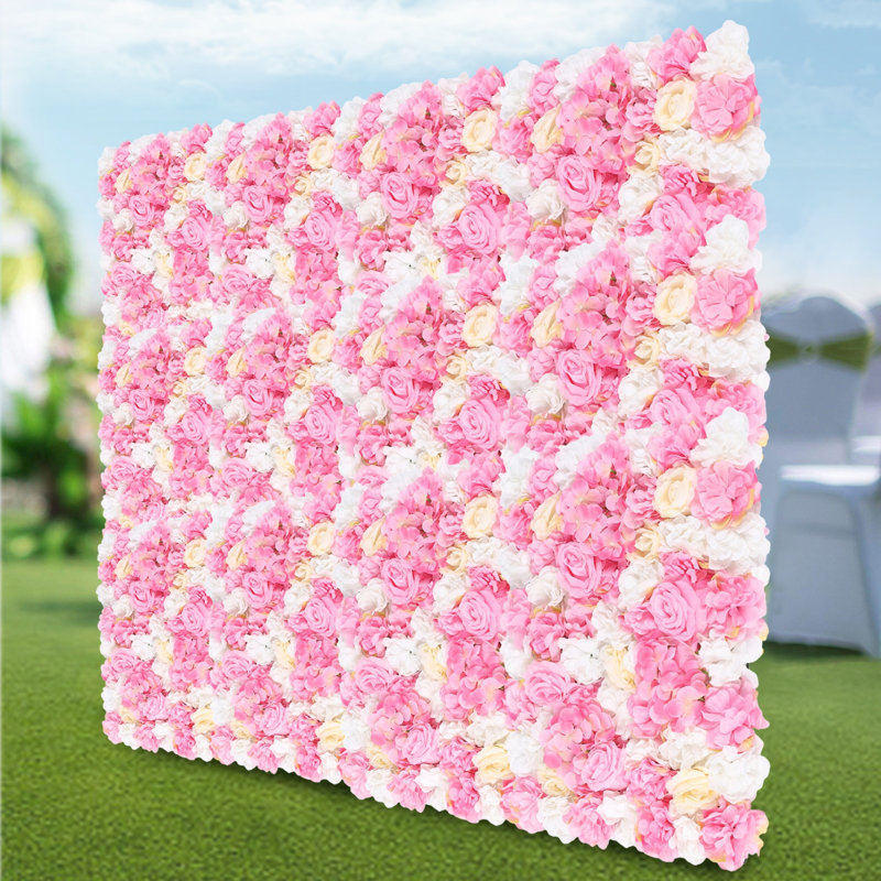 Plants & Flowers Wall Decor on Fabric for Weddings Party Event Decoration