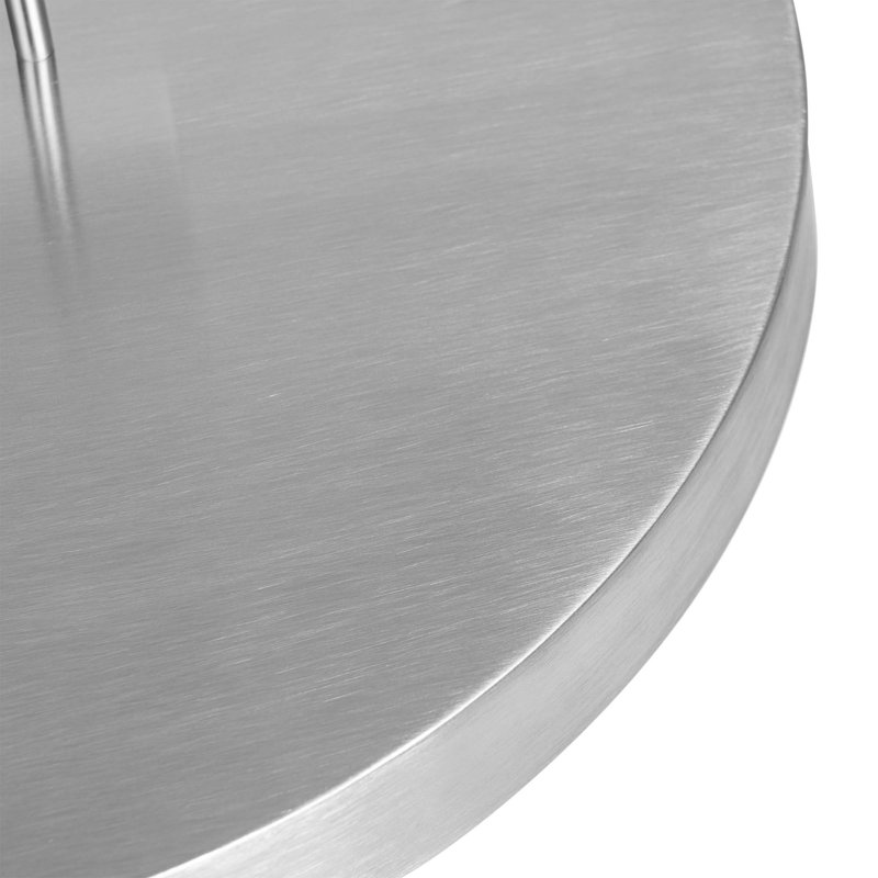 Stainless Steel Round Fire Pit Cover with Handle