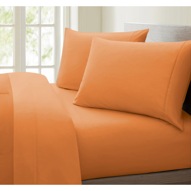 Ensemble de draps Neesa 1200, Épice, Ensemble de draps pour lit double + un drap-housse