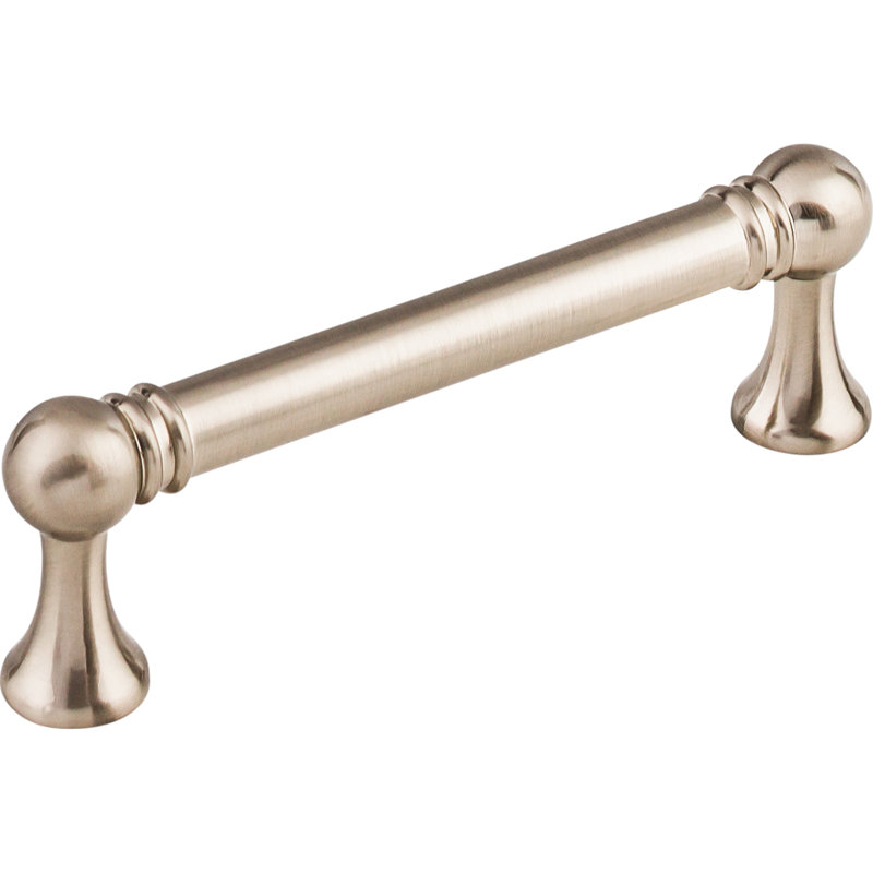 Kara Bar pull, Brushed Satin Nickel, 3 3/4"