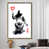 Gold Floater Framed
