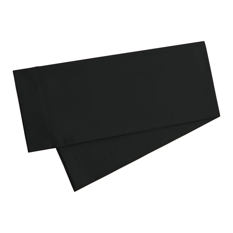 Nestl 1800 Thread Count Body Pillowcase, Black