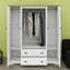 Armoire penderie avec tiroirs et porte-1037083930