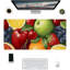 Tapis de souris aux fraises Fruits, tapis de bureau étendu, décor de bureau festif, 40 x 80 cm