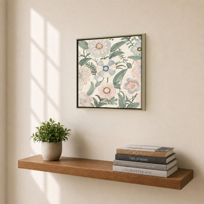 «Soft Floral Blooms» par Lorenzo Collective - Impression sur toile