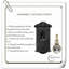 Pendule rétro d'aspect bois-475624316