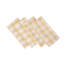 Ensemble de 4 serviettes de table 20 "Aafreen-72797500