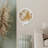 Elegant Wall Lamp, 11.8 x 14.2 x 3.9 inches | 100% Metal, White & Gold Finish | IP 44 Rated, Max 12W, On/Off Switch | Perfect for Glam, Animal & Christmas Decor | Versatile Cable Connection, Stylish Lighting Solution-106854152