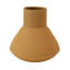 Vase en métal texturé