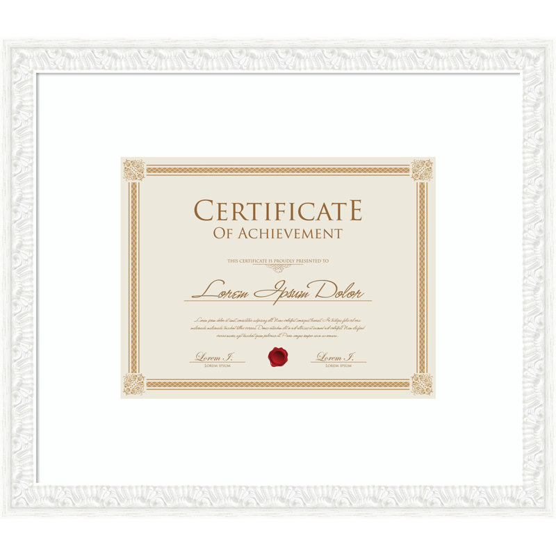 Bethany Wood Picture Frame, Bethany Black, 20x24 Matted to 16x20