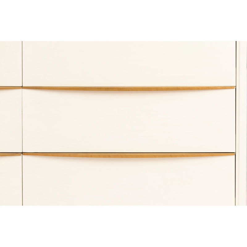 Milano 6-Drawers Dresser In Antique White