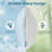 Cooling Breathable Tofu Pillows-Sky Blue(1Pack)-119336111