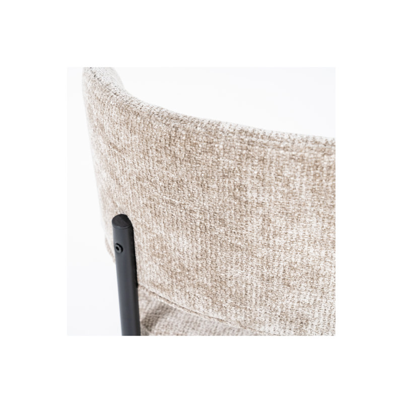 Oasis Upholstered Dining Chair, Taupe