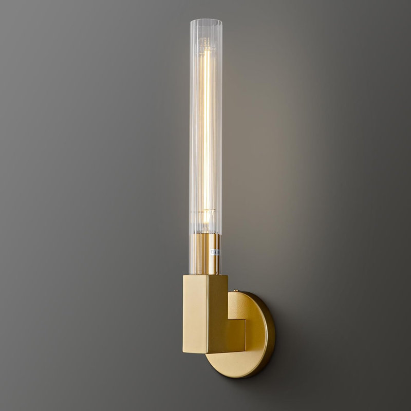Efua 1- Light Wallchiere Wall Sconces(Bulb Included), Brass
