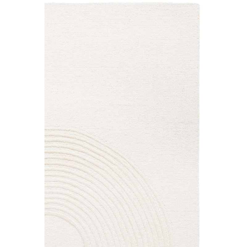 Tapis en laine touffeté à la main Ebony, Rectangulaire 3 pi x 5 pi