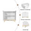 Armoire d'appoint 2 portes