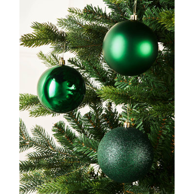 11cm Solid Colour Plastic / Acrylic Bauble