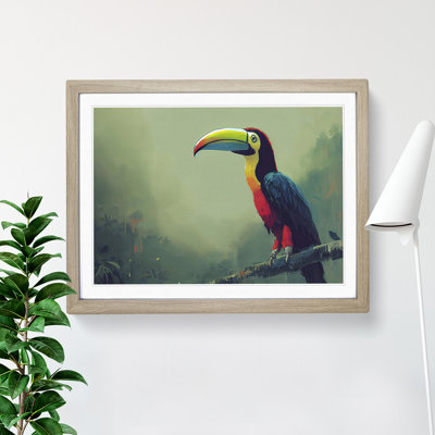 Toucan Bird Art Painting Vol.1 - Single Picture Frame Painting