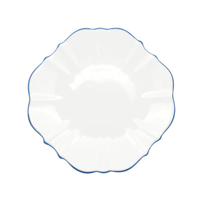 Amelie Brushed Gold 10.5" Bone China Dinner Plate