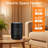 Cowsar Space Heater, Portable Heater Electric Ceramic Fan Small Heaters Handle Indoor Use,child Lock,tip-over & Overheat Protection,eco Mode
