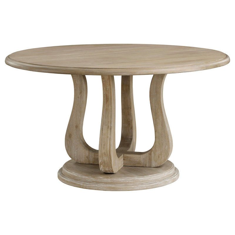 Verdugo Round Dining Table With Pedestal Base
