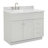 Hamlet 43'' Single Bathroom Vanity with Carrara Marble Top-70317113