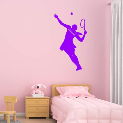 Adhésif mural tennis sur mesure